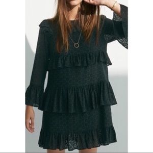 Madewell Eyelet Waterlily Ruffle Dress